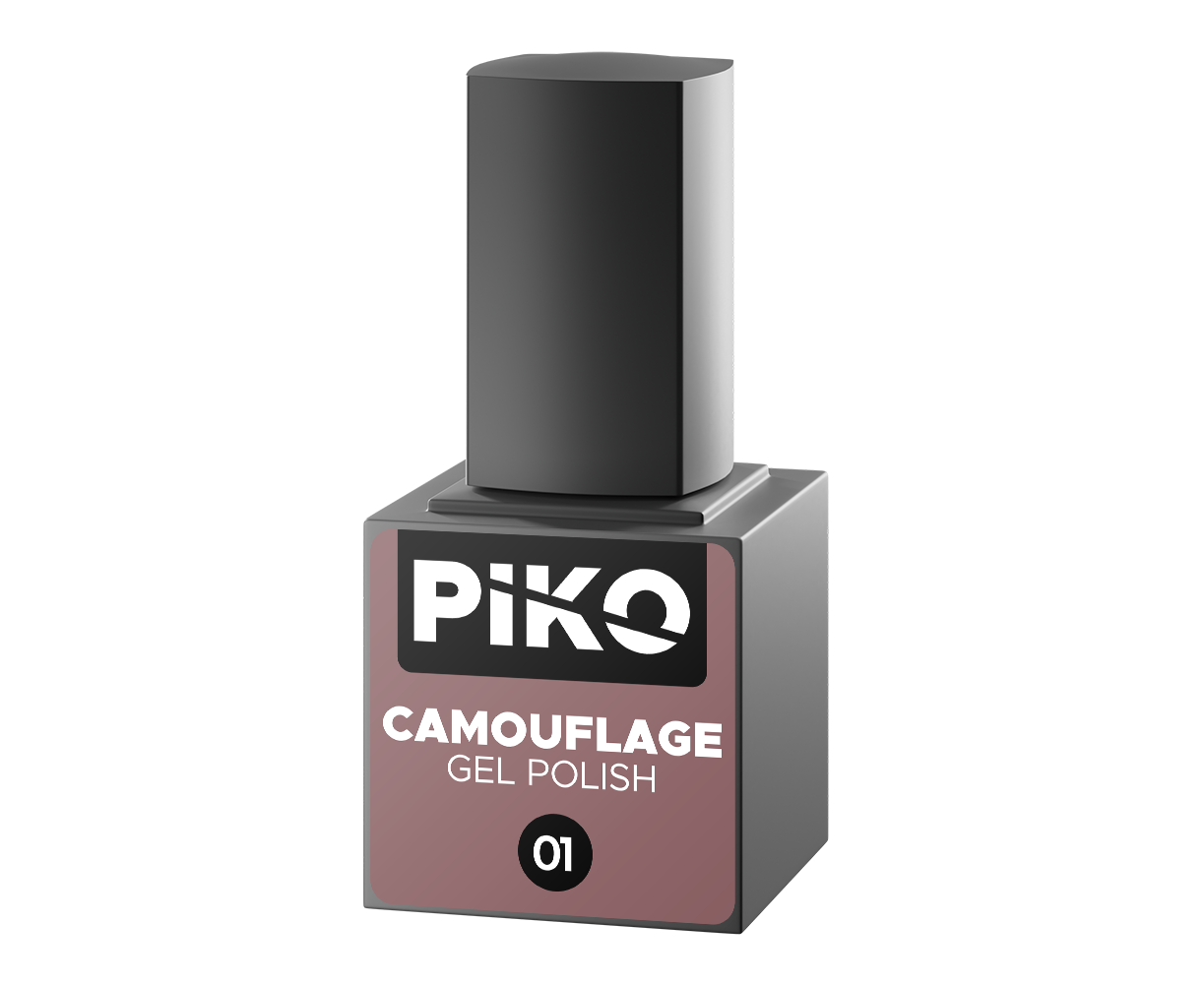 Маникюр и педикюр :: Гел лак :: Гел лак Rubber Base Piko, Camouflage ...