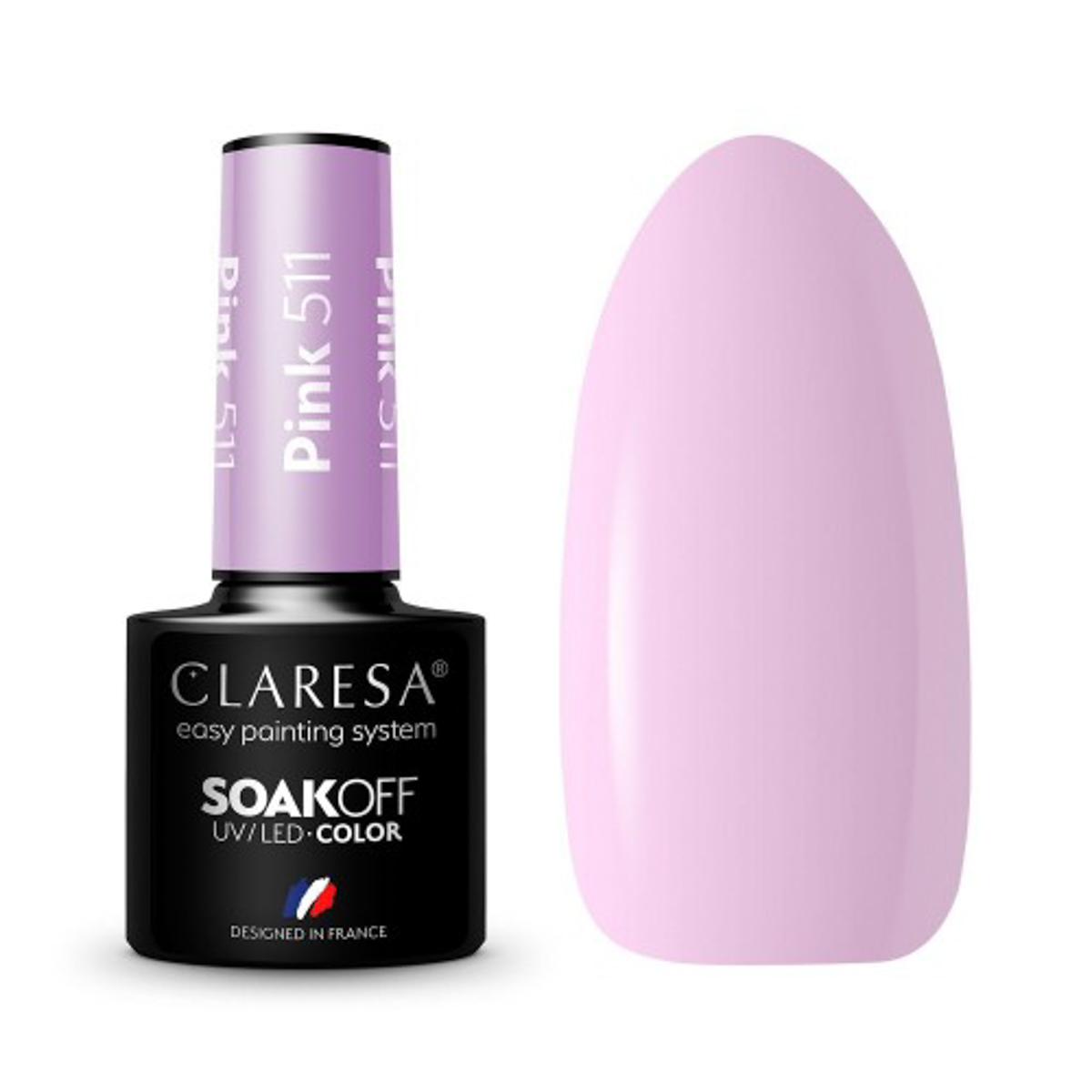 Гел лак Claresa Pink 511,0,LilaCare Bulgaria