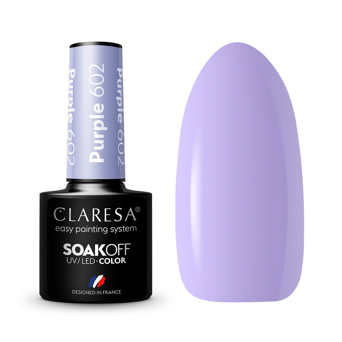 Гел лак Claresa PURPLE 602,0,LilaCare Bulgaria