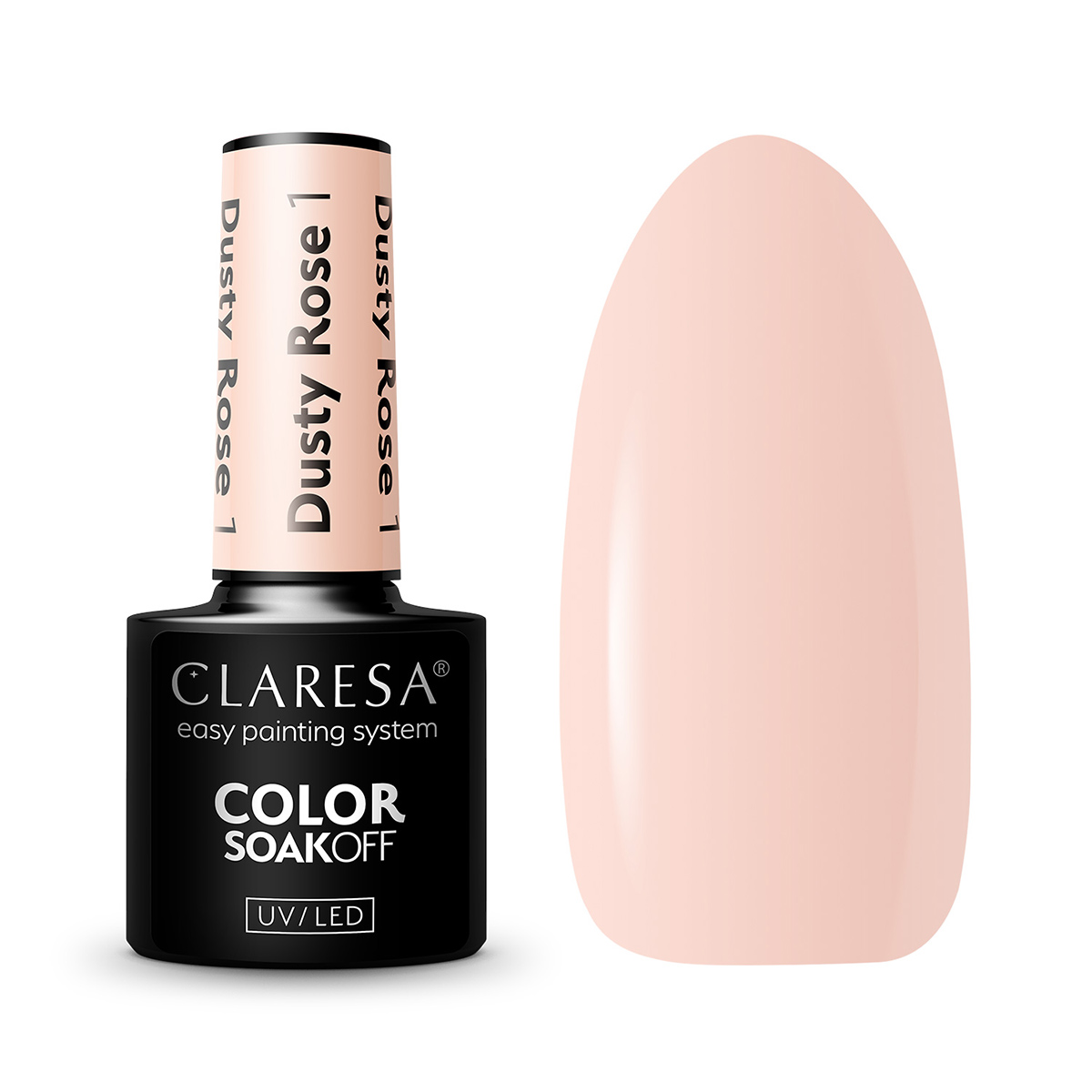 Гел лак Claresa DUSTY ROSE 1,0,LilaCare Bulgaria