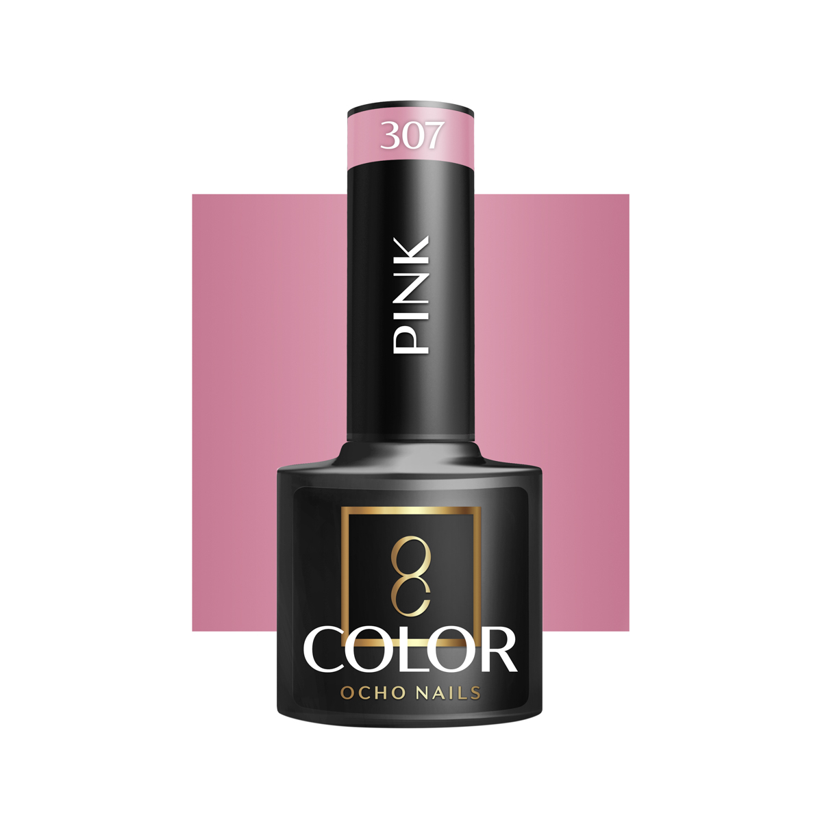 Гел лак OCHO NAILS Pink 307,0,LilaCare Bulgaria