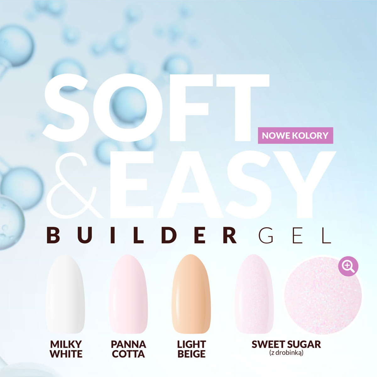 Гел за изграждане Soft & Easy milk Бял 90 гр,3,LilaCare Bulgaria