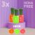 3 x Гел лак за нокти Hema Free Neon Collection,3,LilaCare Bulgaria