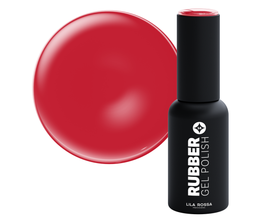 Lila Rossa Rubber гел лак 7 гр Red,1,LilaCare Bulgaria