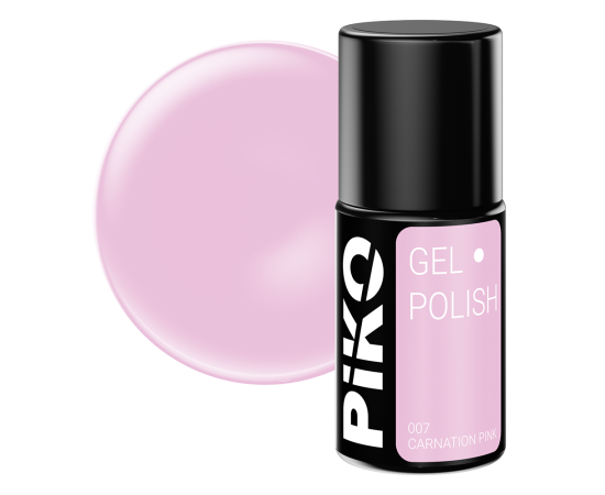 Гел лак за нокти Piko, 7 гр, 007 Carnation Pink,1,LilaCare Bulgaria