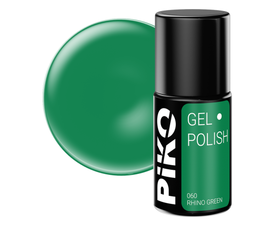 Гел лак за нокти Piko, 7 гр, 060 Rhino Green,1,LilaCare Bulgaria