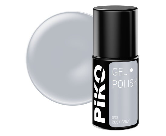 Гел лак за нокти Piko, 7 гр, 093 Zest Grey,1,LilaCare Bulgaria