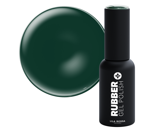 Lila Rossa Rubber гел лак 7 гр Green,1,LilaCare Bulgaria