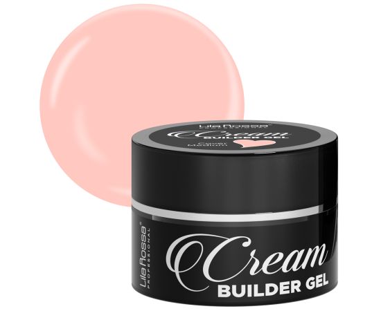 Гел за изграждане Lila Rossa Cream Builder Gel Cover Medium 15 гр,1,LilaCare Bulgaria