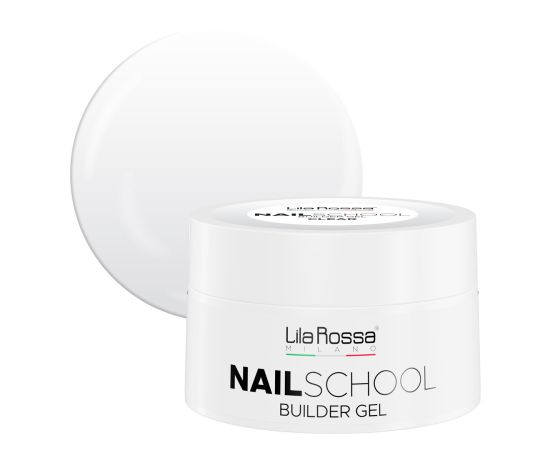 Гел за изграждане Lila Rossa NailSchool 15 гр Clear,1,LilaCare Bulgaria