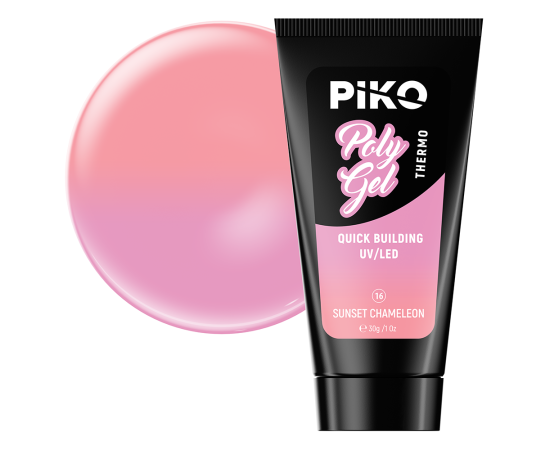 Полигел PIKO polygel color 30 гр 16 Sunset Chameleon,1,LilaCare Bulgaria