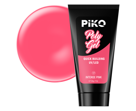 Полигел PIKO polygel color 30 гр 17 Intense Pink,1,LilaCare Bulgaria