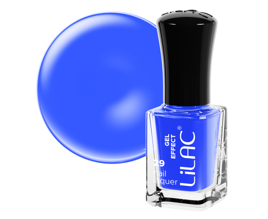 Lilac лак за нокти гел ефект 6 гр, Blue,1,LilaCare Bulgaria