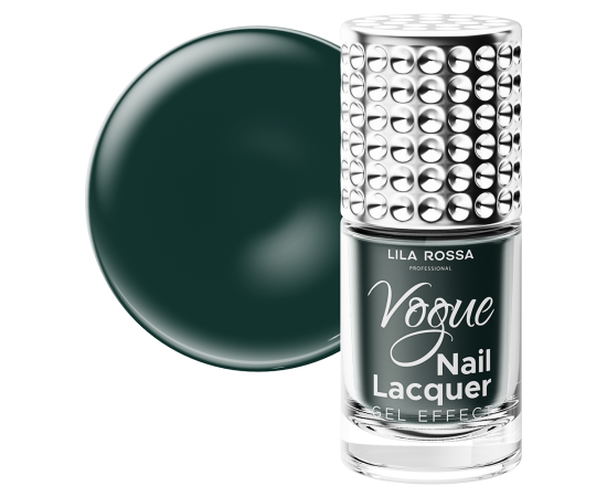 Lila Rossa Vogue лак за нокти с гел ефект 10 мл 012 Green,1,LilaCare Bulgaria