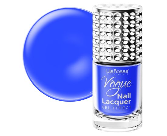 Lila Rossa Vogue лак за нокти с гел ефект 10 мл 030 Blue,1,LilaCare Bulgaria