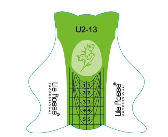 Форми за изграждане на маникюр зелени u2-13,1,LilaCare Bulgaria