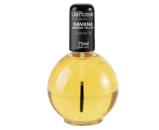 Масло за кутикули Lila Rossa 75 мл с четка Havana Banana Yellow,1,LilaCare Bulgaria