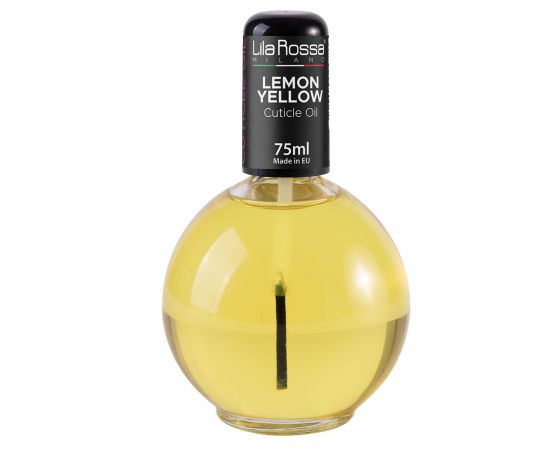 Масло за кутикули Lila Rossa 75 мл с четка Lemon Yellow,1,LilaCare Bulgaria