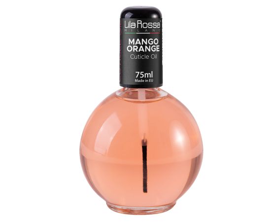 Масло за кутикули Lila Rossa 75 мл с четка Mango Orange,1,LilaCare Bulgaria