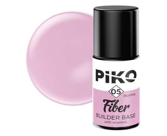 База с витамини, Piko, Fiber builder base, 7 мл, Blushing,1,LilaCare Bulgaria