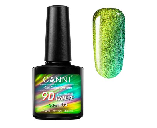 Гел лак CANNI 9D Cat Eyes 90912-09,1,LilaCare Bulgaria