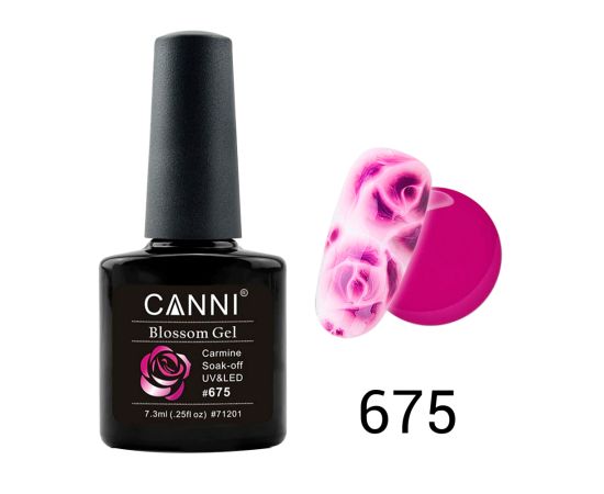 Гел лак CANNI Blossom 71201-680,1,LilaCare Bulgaria