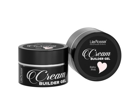 Гел за изграждане Lila Rossa Cream Builder Gel Baby Pink 15 гр,1,LilaCare Bulgaria