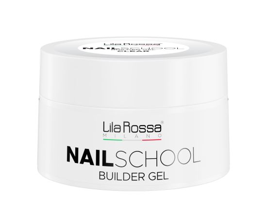 Гел за изграждане Lila Rossa NailSchool 15 гр Clear,1,LilaCare Bulgaria