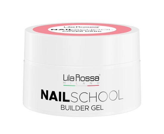 Гел за изграждане Lila Rossa NailSchool 15 гр Cover Dark,1,LilaCare Bulgaria