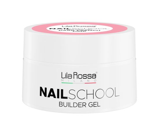 Гел за изграждане Lila Rossa NailSchool 15 гр Dark French Pink,1,LilaCare Bulgaria