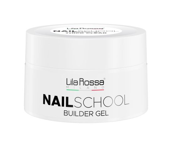 Гел за изграждане Lila Rossa NailSchool 15 гр Thick Clear,1,LilaCare Bulgaria