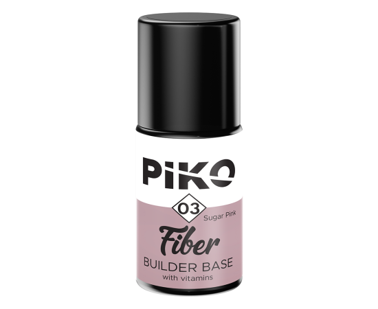 База с витамини, Piko, Fiber builder base, 7 мл, Sugar Pink,1,LilaCare Bulgaria