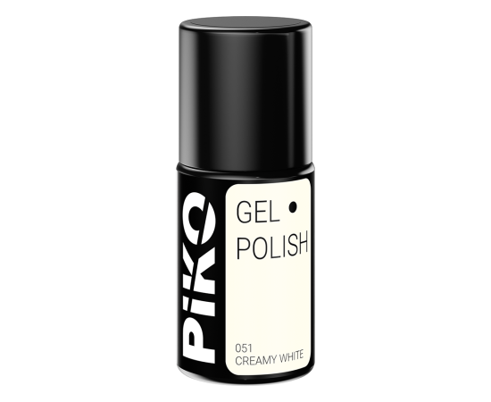 Гел лак за нокти Piko, 7 гр, 051 Creamy White,1,LilaCare Bulgaria