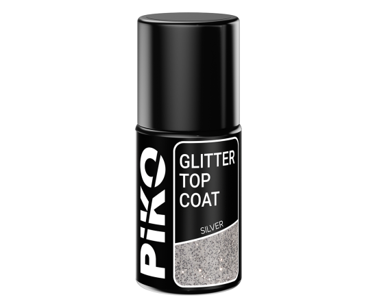 PIKO Glitter топ цвят Glitter Silver 7 мл,1,LilaCare Bulgaria