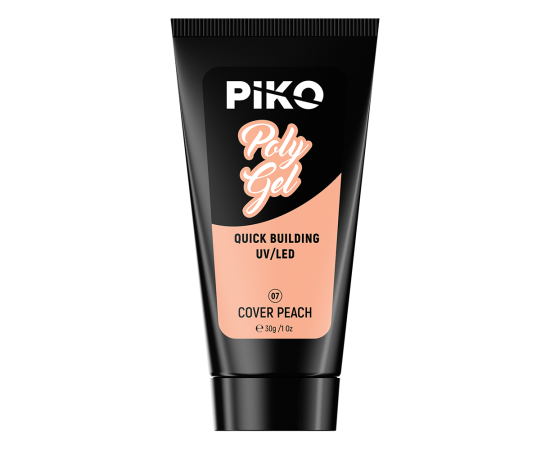 Полигел PIKO polygel color 30 гр 07 Cover Peach,2,LilaCare Bulgaria