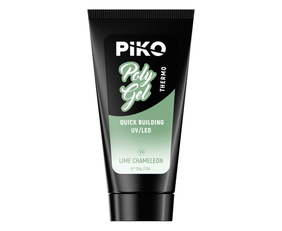 Полигел PIKO polygel color 30 гр 14 Lime Chameleon,2,LilaCare Bulgaria