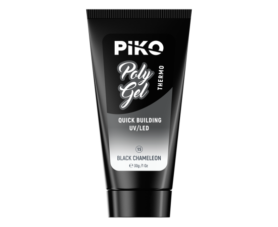 Полигел PIKO polygel color 30 гр 15 Black Chameleon,2,LilaCare Bulgaria