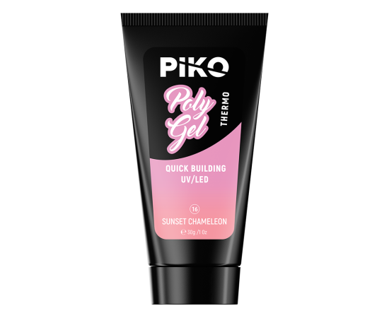 Полигел PIKO polygel color 30 гр 16 Sunset Chameleon,2,LilaCare Bulgaria