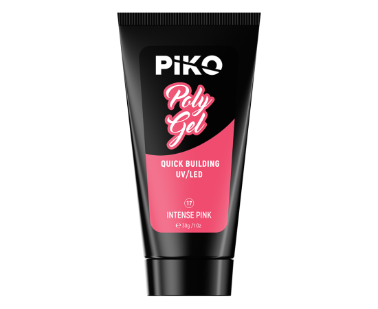 Полигел PIKO polygel color 30 гр 17 Intense Pink,2,LilaCare Bulgaria