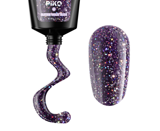 Полигел PIKO polygel color 30 гр 42 Glitter Violet Bliss,1,LilaCare Bulgaria