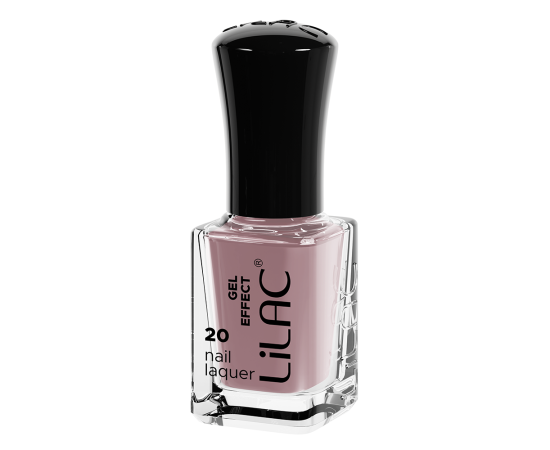 Комплект с обикновен лак за нокти Lilac, Gel Effect 2, 12 части, 6 цвята, 6 течности за подготовка,14,LilaCare Bulgaria