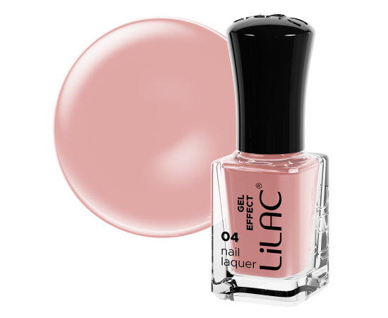 Комплект с обикновен лак за нокти Lilac, Gel Effect 2, 12 части, 6 цвята, 6 течности за подготовка,12,LilaCare Bulgaria