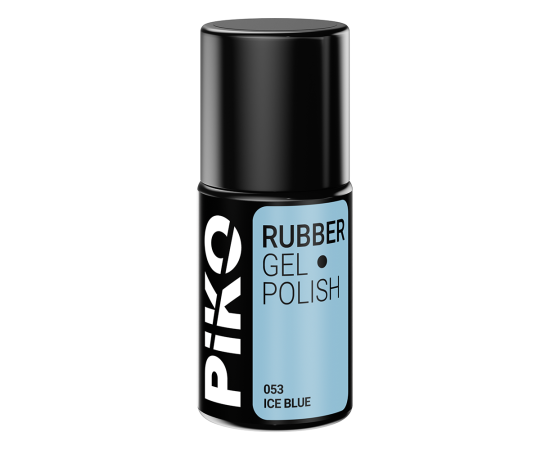 Rubber PIKO гел лак 7 мл Ice Blue,1,LilaCare Bulgaria