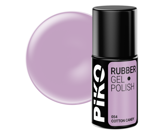 Rubber PIKO гел лак 7 мл Cotton Candy,1,LilaCare Bulgaria