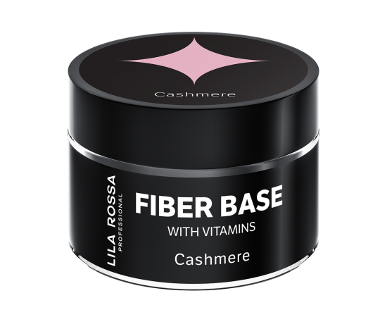 База Гел за нокти Lila Rossa Fiber Base c Vitamin Cashmere,1,LilaCare Bulgaria