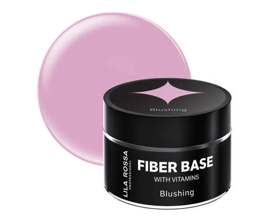 База Гел за нокти Lila Rossa Fiber Base c Vitamin Blushing,1,LilaCare Bulgaria