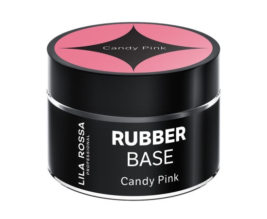 База Гел за нокти Lila Rossa Rubber Base Candy Pink,1,LilaCare Bulgaria