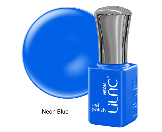 Гел лак Lilac Neon Blue 5g,2,LilaCare Bulgaria