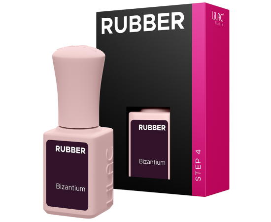 Гел лак Lilac Rubber Bizantium,1,LilaCare Bulgaria