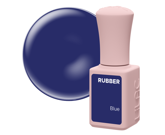 Гел лак Lilac Rubber Blue,1,LilaCare Bulgaria